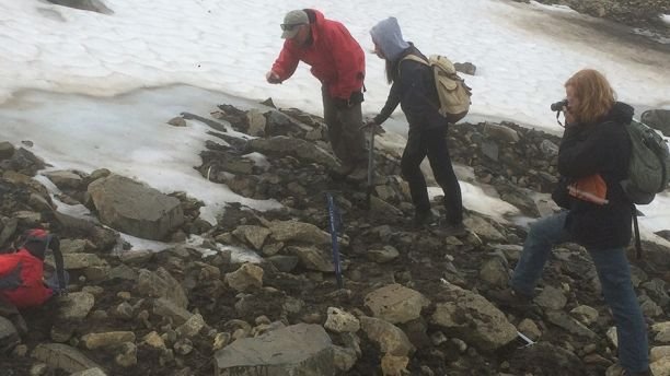 1518565500 290 incredible 900 year old copper arrowhead discovered on canadian mountain - 'Incredible' 900-year-old copper arrowhead discovered on Canadian mountain