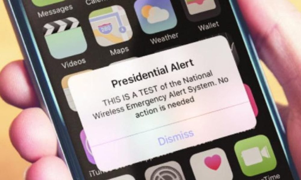 donald trump has sent a presidential alert to all u s cellphones 1000x600 - Donald Trump has sent a ‘Presidential Alert’ to all U.S. cellphones