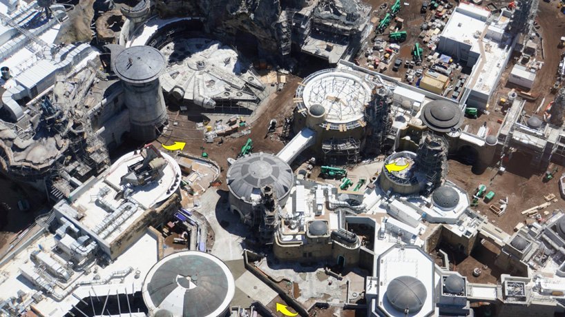 1556371324 970 the 1 billion star wars land is nearly finished and these aerial photos show just how crazy it looks - The $1 Billion Star Wars Land Is Nearly Finished And These Aerial Photos Show Just How Crazy It Looks