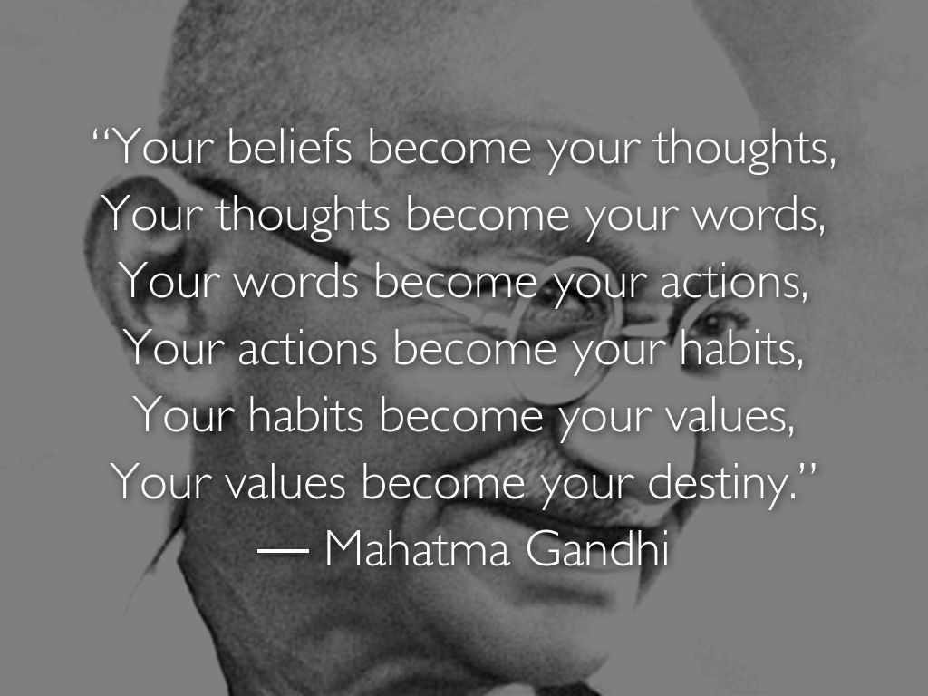 mahatma ghandi thoughts