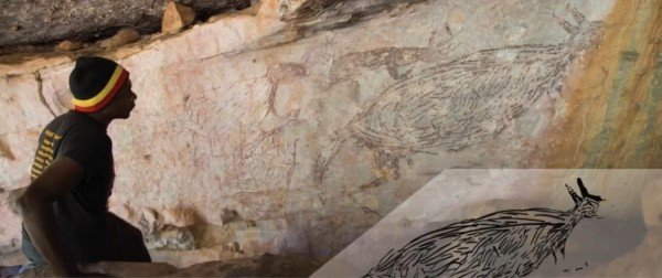 Australias Oldest Rock Painting of Kangaroo Found To Be 17000 Year Old - Australia's Oldest Rock Painting of Kangaroo Found To Be 17,000-Year-Old Thru Radiocarbon Dating
