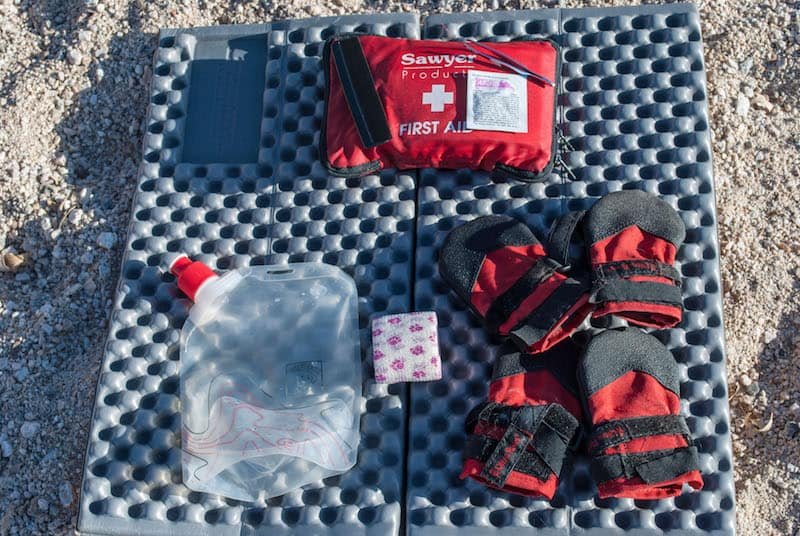 Hiking Kit resize - Hiking With Dogs - 7 Essentials for Desert Trails