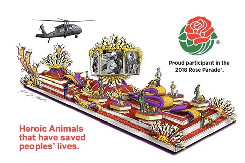 1514451927 yes there will be dogs in the rose parade - Yes, There will be Dogs in the Rose Parade