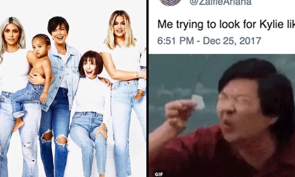 Kylie Jenner Wasn’t in the Kardashian X-Mas Cards & the Internet is Losing it