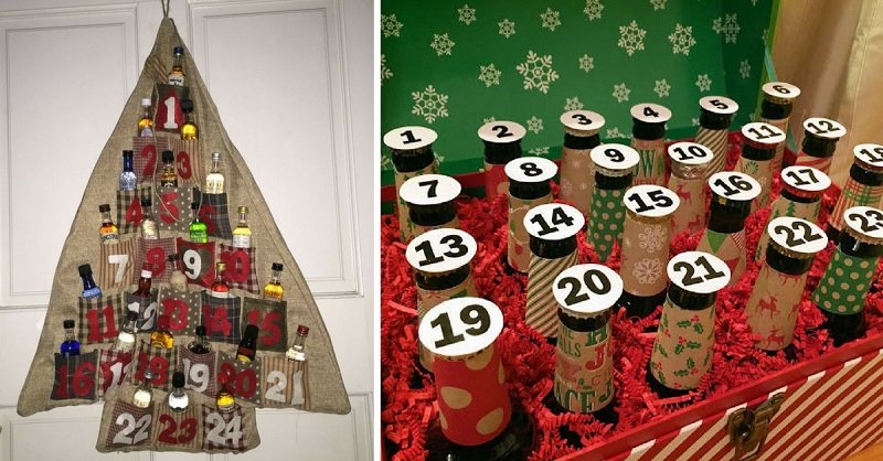 alcohol advent - The Only Advent Calendar You Need is Full of Alcohol